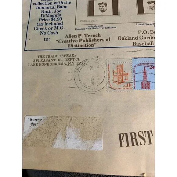 The Trader Speaks' - Original Trading Card Publication - April 1978 - Picture 11 of 11